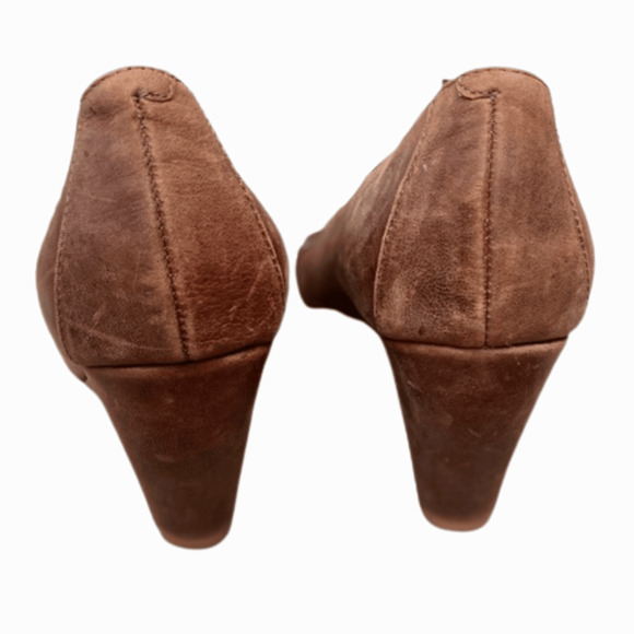 Aldo Women’s Wedge Shoes Brown size 10 - Picture 4 of 9